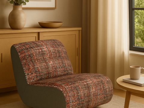 Oxygène Rocking chair Pivotant